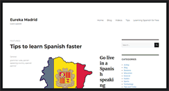 Desktop Screenshot of eureka-madrid.com